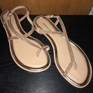 Gold Sandals